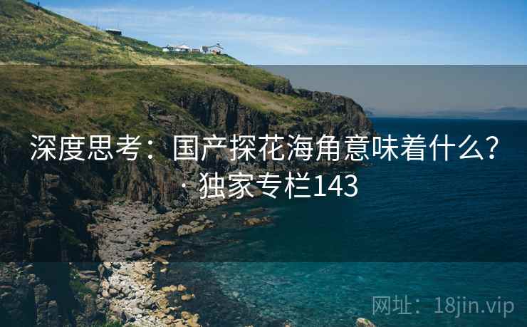 深度思考：国产探花海角意味着什么？ · 独家专栏143